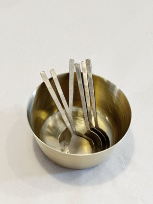 Brass Condiment Spoon