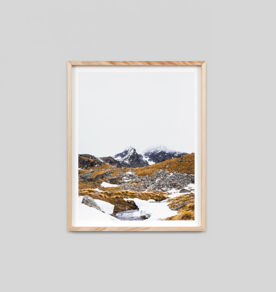 Mountain Range Framed Print